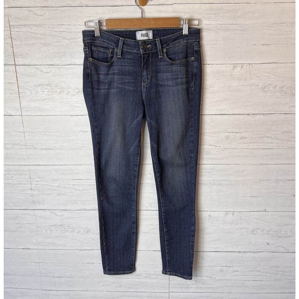 Paige Jeans Womens Size 28 Verdugo Crop Medium Wash Made in USA Denim Cotton